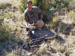 Hunting success in the Arizona backcountry.